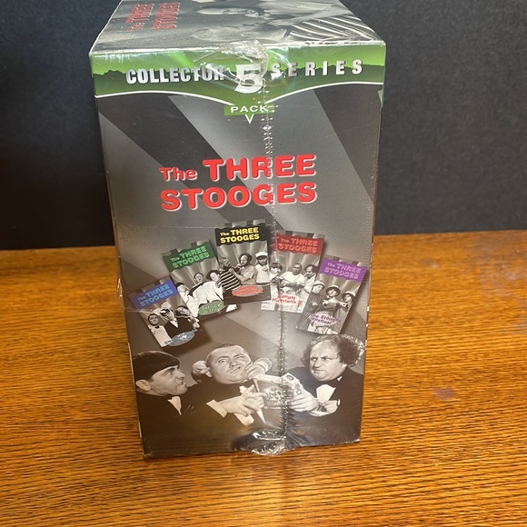 The Three Stooges VHS collectors Series, Set of 5. NWT. - Picture 2 of 6